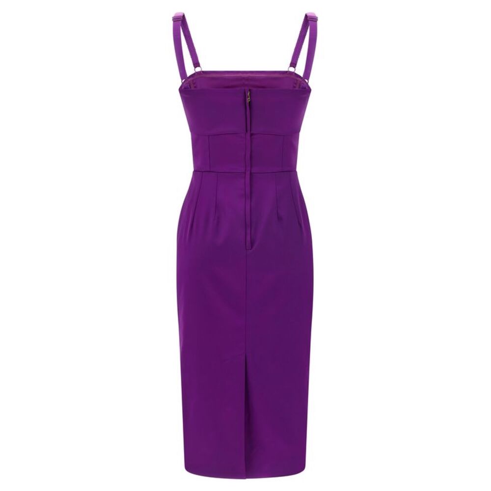 Dolce & Gabbana Women Satin Dress - Picture 2 of 4